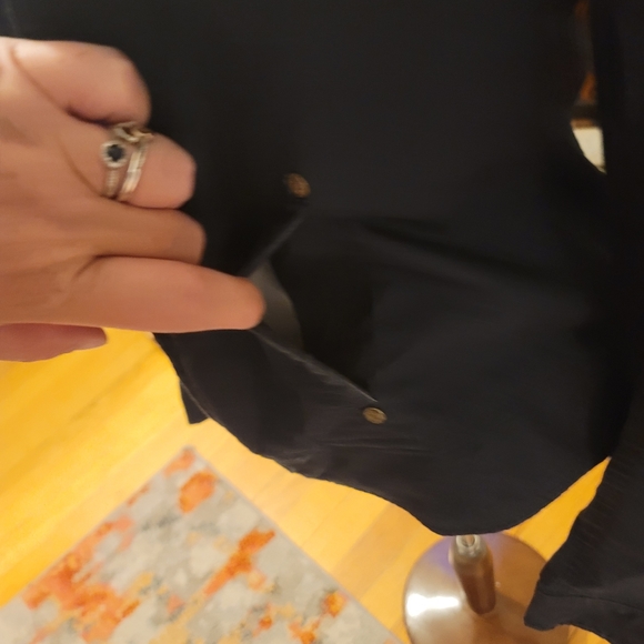 Vans Womens Athletic Utility Jacket with Button Neck Closure - Picture 5 of 12